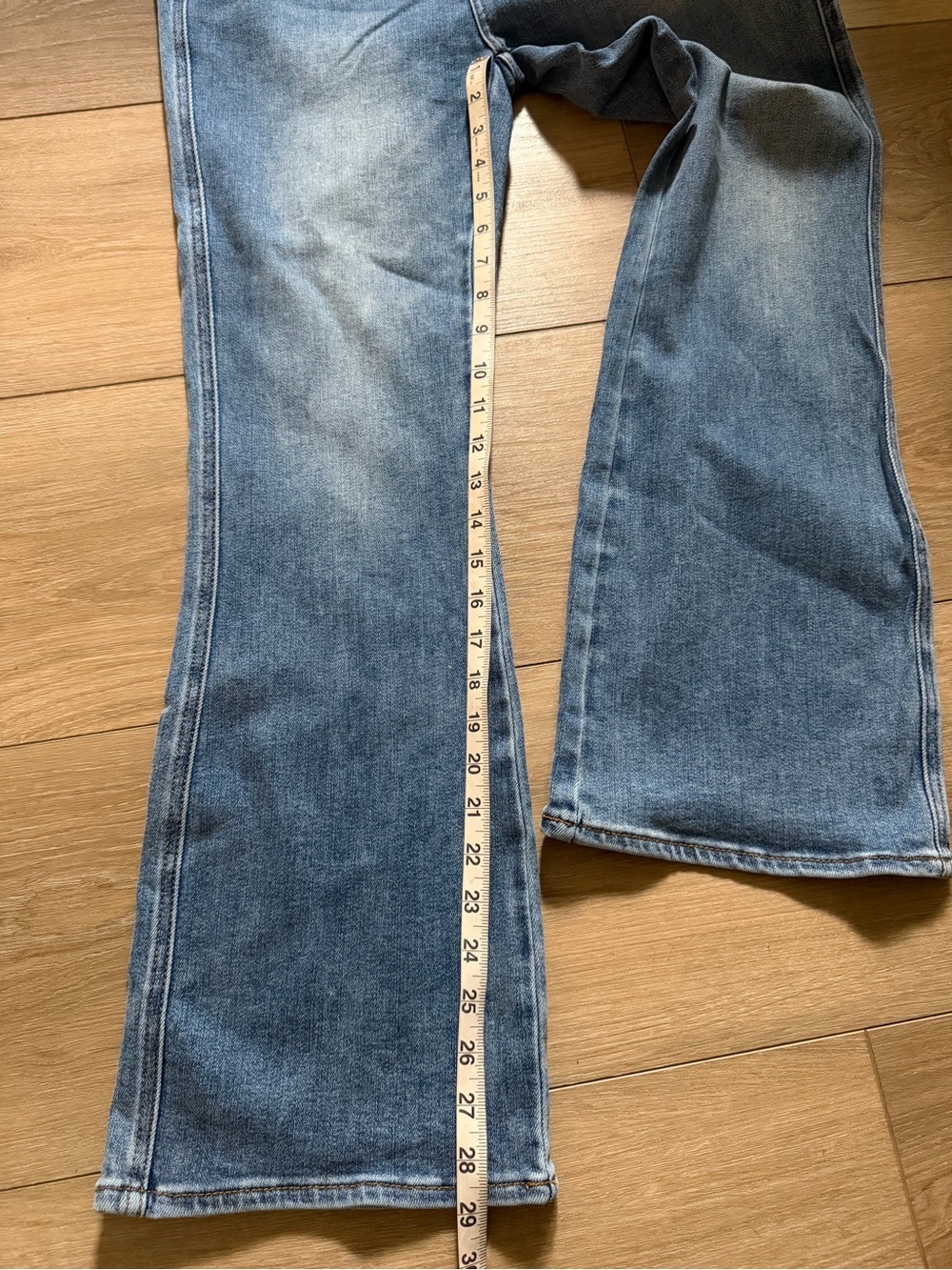JUDY BLUE High Waist Tummy Control Back Pocket Embroidery Bootcut Jeans NWOT - Picture 6 of 9